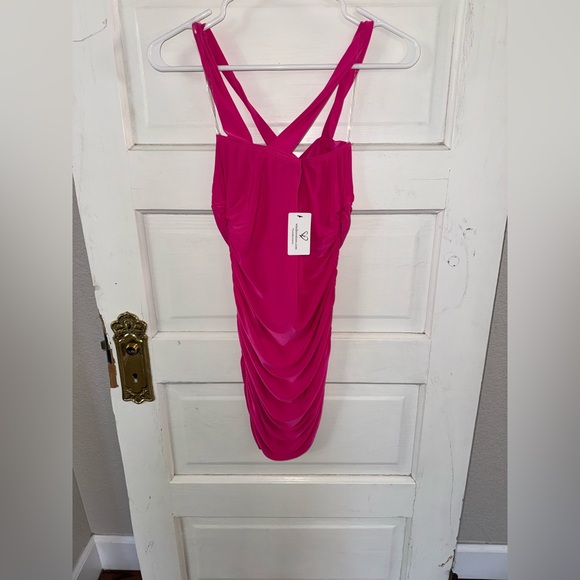 Cross Your Mind X-Back Short Dress - Picture 8 of 11